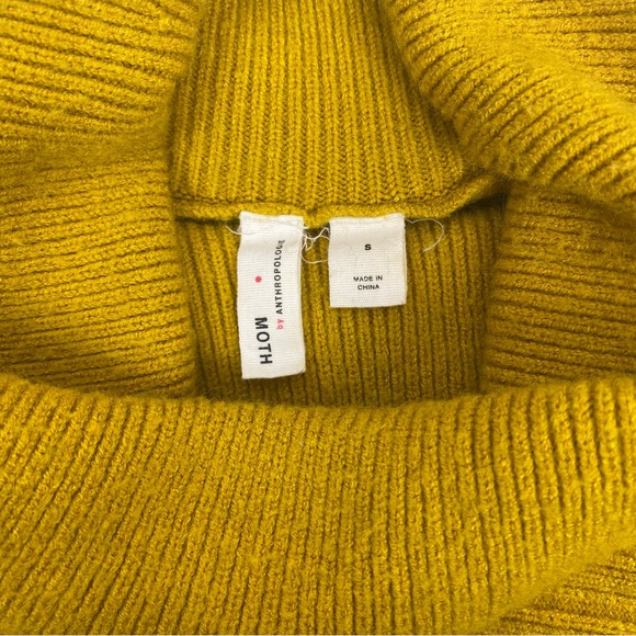 Moth by Anthropologie Ribbed Knit Turtleneck Sweater - Picture 7 of 13
